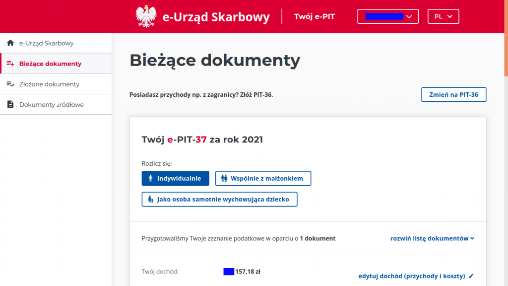 Como liquidar o imposto de renda PIT-37 na Polônia para 2021